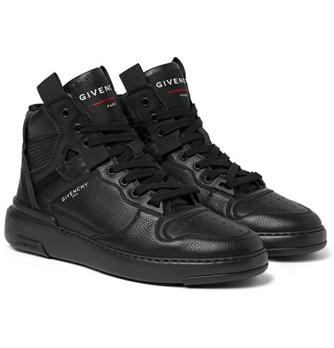 givenchy high top sneakers black.